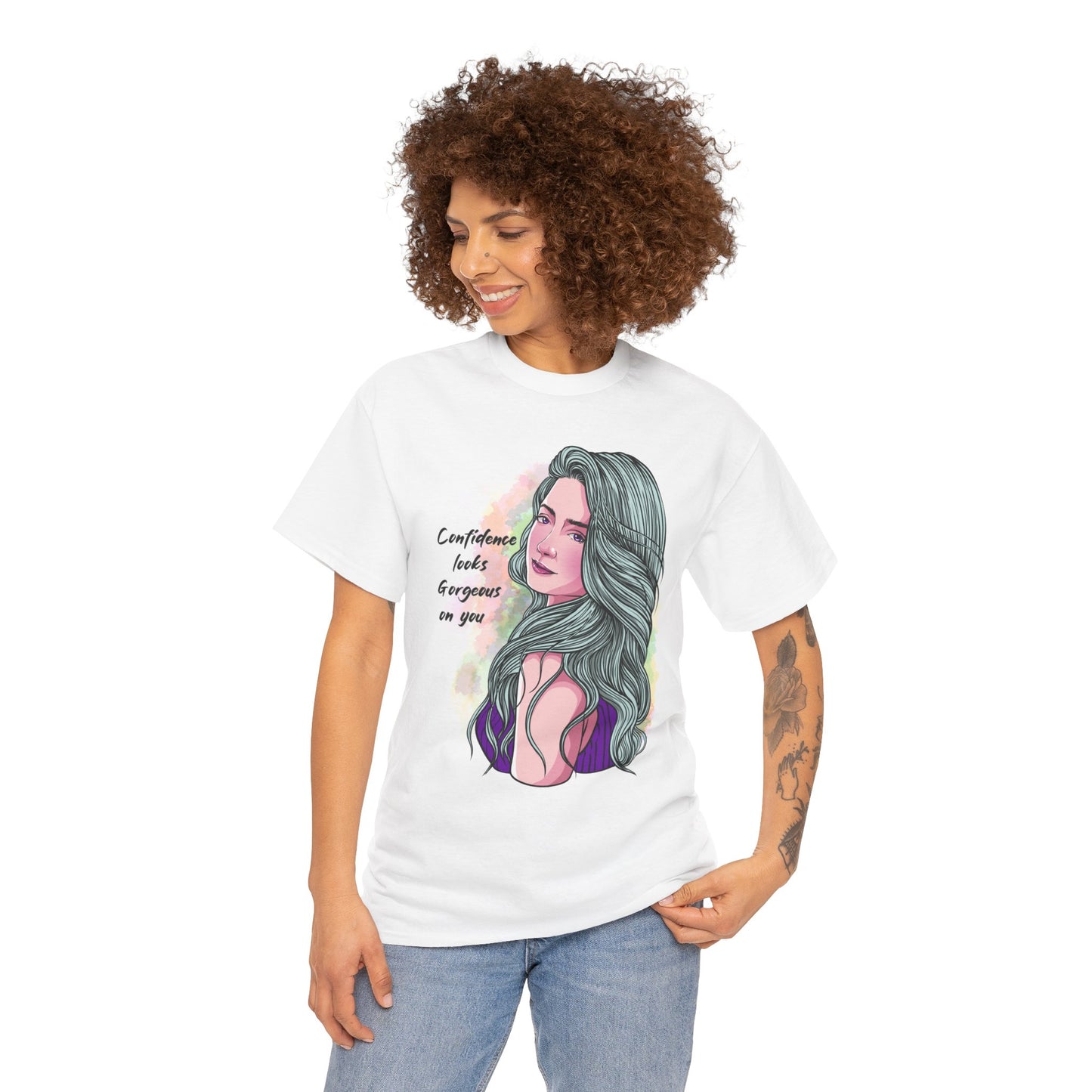 "Confidence Looks Gorgeous on You" - T-Shirt